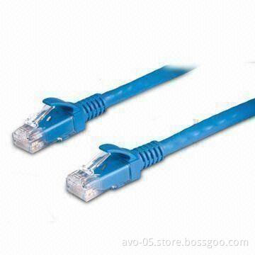 Networking Cable with 8P8C RJ45 Male to Male Connector, Suitable for Telephone and Multimedia